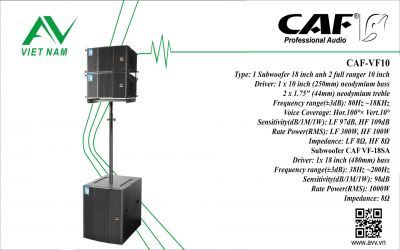 Loa Line Array CAF VF-10